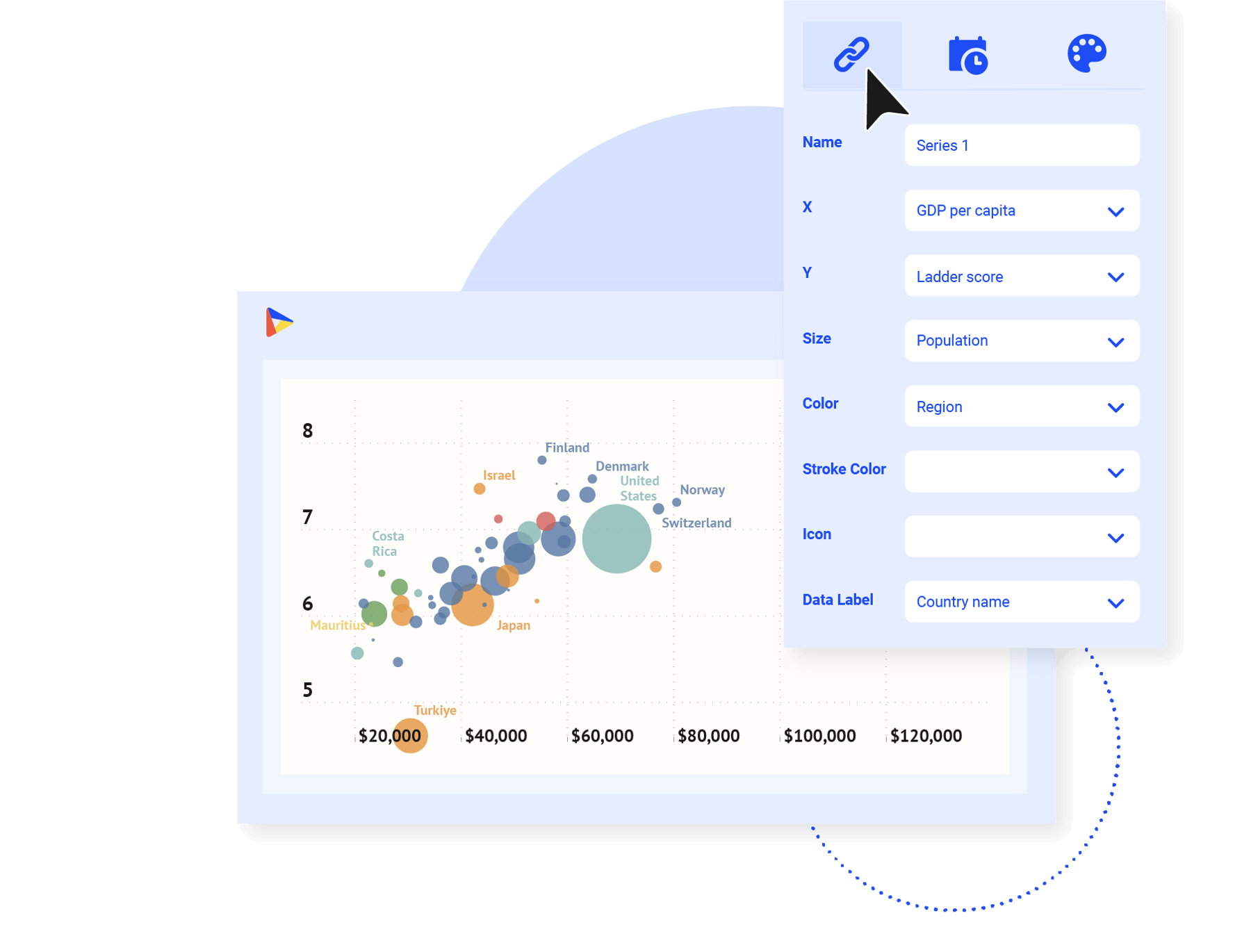 Graph maker create beautiful graphs datylon